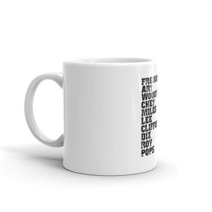 Influential Jazz Trumpet List Mug - Image 4