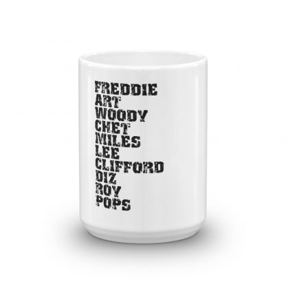 Influential Jazz Trumpet List Mug - Image 2
