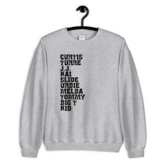 Influential Jazz Trombone List Unisex Sweatshirt (dark design)