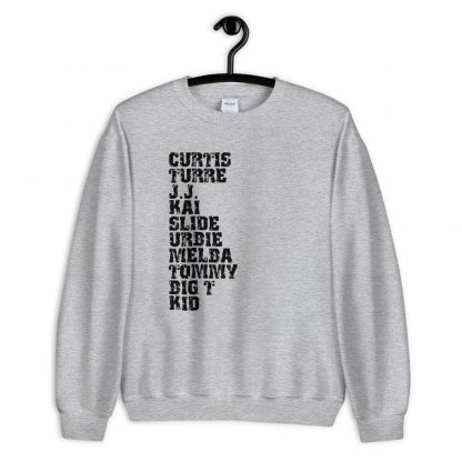Influential Jazz Trombone List Unisex Sweatshirt (dark design)