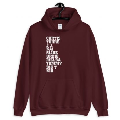 Influential Jazz Trombone List Unisex Hoodie (light design) - Image 6
