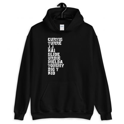 Influential Jazz Trombone List Unisex Hoodie (light design) - Image 2