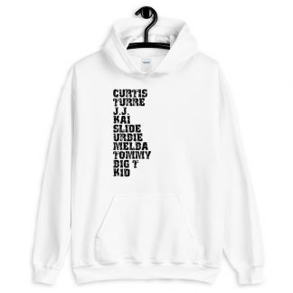Influential Jazz Trombone List Unisex Hoodie (dark design)