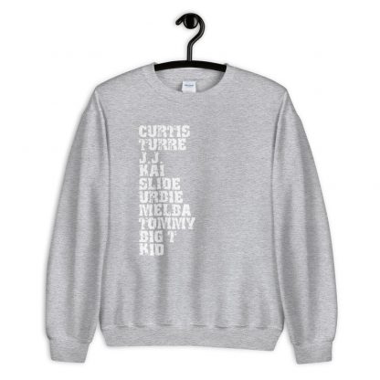 Influential Jazz Trombone List Unisex Sweatshirt (light design) - Image 4