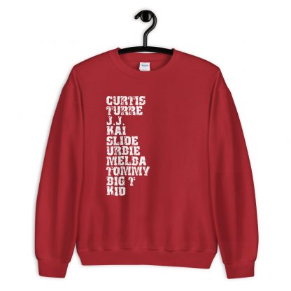 Influential Jazz Trombone List Unisex Sweatshirt (light design) - Image 7