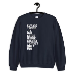 Influential Jazz Trombone List Unisex Sweatshirt (light design)