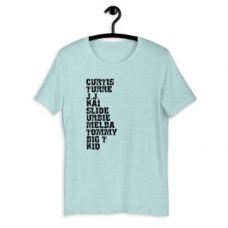 Influential Jazz Trombone List Short-Sleeve Unisex T-Shirt (dark design)