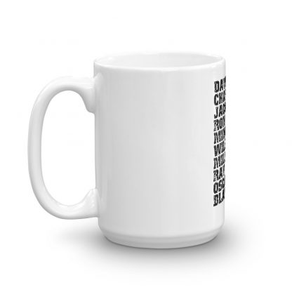 Influential Jazz Bassists List Mug - Image 6