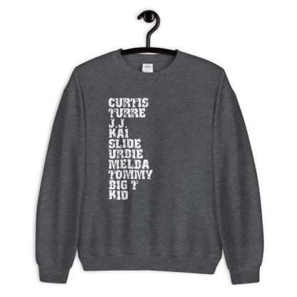 Influential Jazz Trombone List Unisex Sweatshirt (light design) - Image 3
