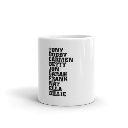 Influential Jazz Vocalists List Mug - Image 2