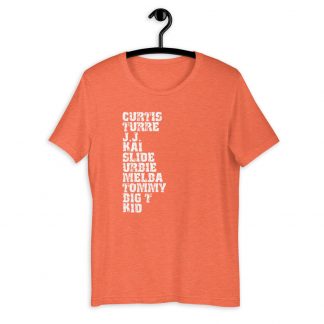 Influential Jazz Trombone List Short-Sleeve Unisex T-Shirt (light design)