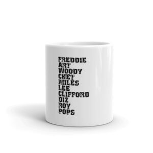 Influential Jazz Trumpet List Mug