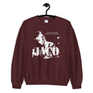 Jaco Pastorius Jazz Wisdom Unisex Sweatshirt (1-color)
