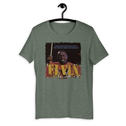 Elvin Jones Jazz Wisdom Short-Sleeve Unisex T-Shirt - Image 4