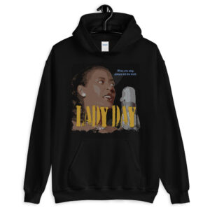 Billie Holiday Jazz Wisdom Unisex Hoodie