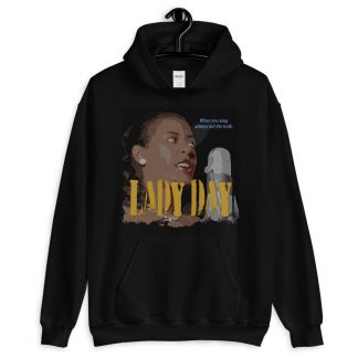 Billie Holiday Jazz Wisdom Unisex Hoodie