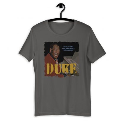 Duke Ellington Jazz Wisdom Short-Sleeve Unisex T-Shirt - Image 7