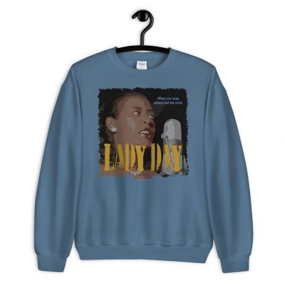 Billie Holiday Jazz Wisdom Unisex Sweatshirt - Image 4