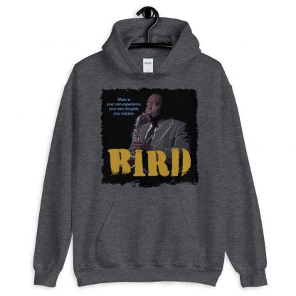 Charlie Parker Jazz Wisdom Unisex Hoodie - Image 2