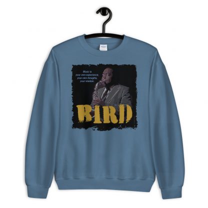 Charlie Parker Jazz Wisdom Unisex Sweatshirt - Image 4