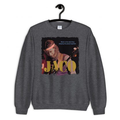 Jaco Pastorius Jazz Wisdom Unisex Sweatshirt - Image 2