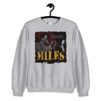 Miles Davis Jazz Wisdom Unisex Sweatshirt - Image 3