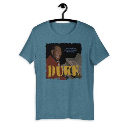 Duke Ellington Jazz Wisdom Short-Sleeve Unisex T-Shirt - Image 9