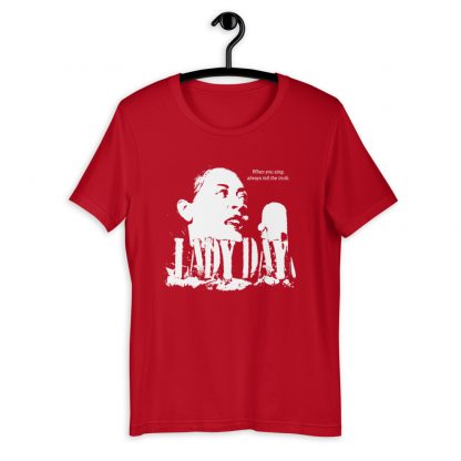 Billie Holiday Jazz Wisdom Short-Sleeve Unisex T-Shirt (1-color) - Image 10