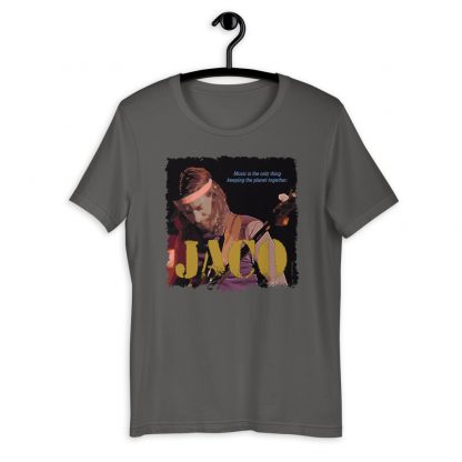 Jaco Pastorius Jazz Wisdom Short-Sleeve Unisex T-Shirt - Image 7