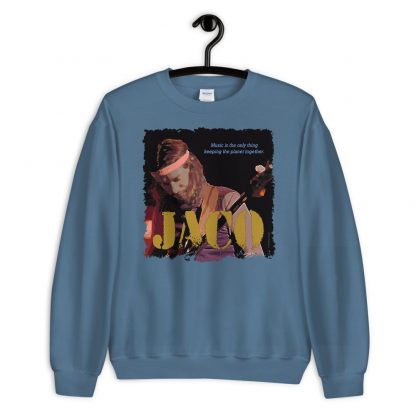 Jaco Pastorius Jazz Wisdom Unisex Sweatshirt - Image 4