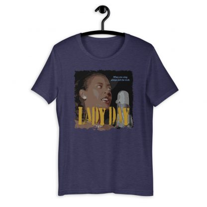 Billie Holiday Jazz Wisdom Short-Sleeve Unisex T-Shirt - Image 5