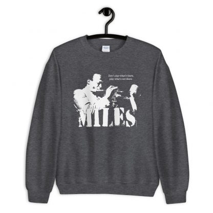 Miles Davis Jazz Wisdom Unisex Sweatshirt (1-color) - Image 3