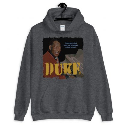 Duke Ellington Jazz Wisdom Unisex Hoodie - Image 2