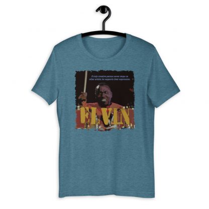 Elvin Jones Jazz Wisdom Short-Sleeve Unisex T-Shirt - Image 9