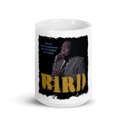 Charlie Parker Jazz Wisdom Mug - Image 2