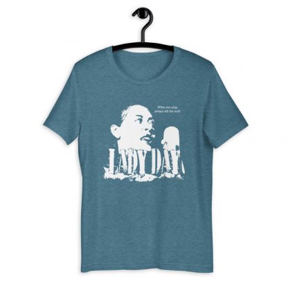Billie Holiday Jazz Wisdom Short-Sleeve Unisex T-Shirt (1-color) - Image 7