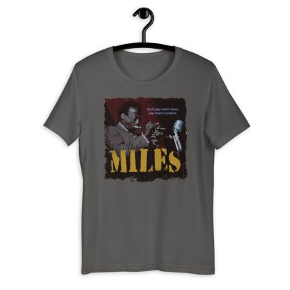 Miles Davis Jazz Wisdom Short-Sleeve Unisex T-Shirt - Image 7