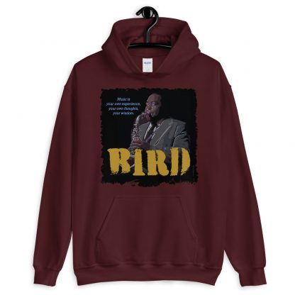 Charlie Parker Jazz Wisdom Unisex Hoodie - Image 3