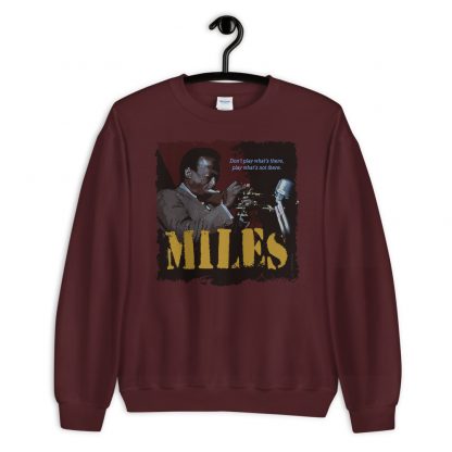Miles Davis Jazz Wisdom Unisex Sweatshirt - Image 5