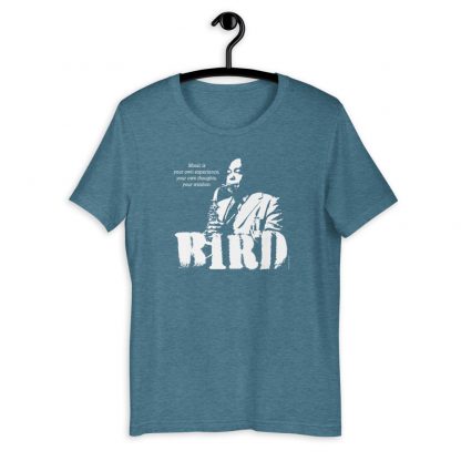 Charlie Parker Jazz Wisdom Short-Sleeve Unisex T-Shirt (1-color) - Image 6
