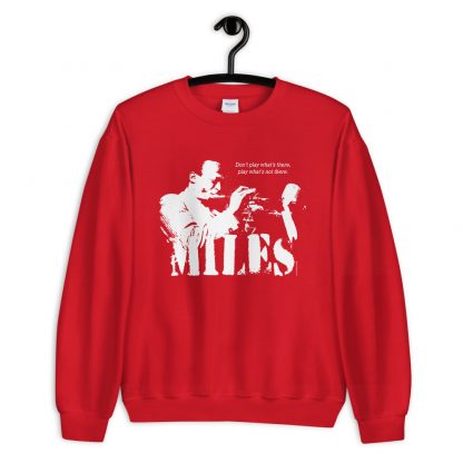 Miles Davis Jazz Wisdom Unisex Sweatshirt (1-color) - Image 7