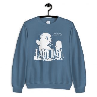Billie Holiday Jazz Wisdom Unisex Sweatshirt (1-color)