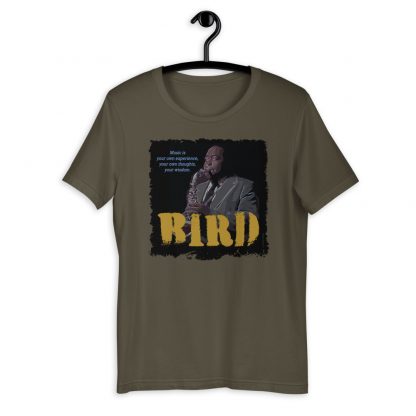 Charlie Parker Jazz Wisdom Short-Sleeve Unisex T-Shirt - Image 6