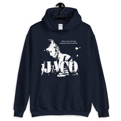 Jaco Pastorius Jazz Wisdom Unisex Hoodie (1-color) - Image 4