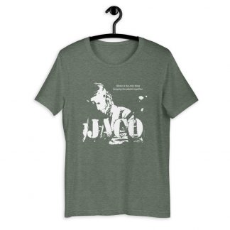 Jaco Pastorius Jazz Wisdom Short-Sleeve Unisex T-Shirt (1-color)