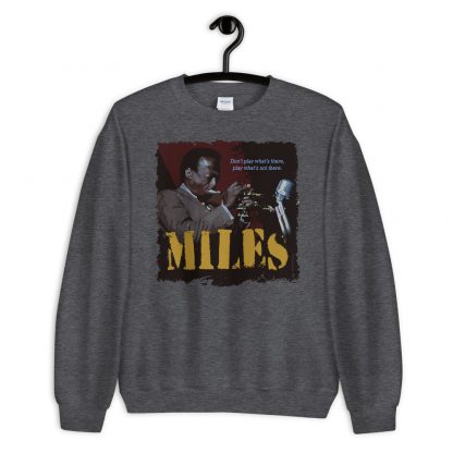 Miles Davis Jazz Wisdom Unisex Sweatshirt - Image 2