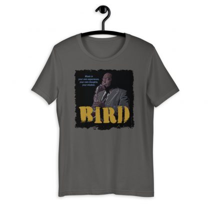 Charlie Parker Jazz Wisdom Short-Sleeve Unisex T-Shirt - Image 7
