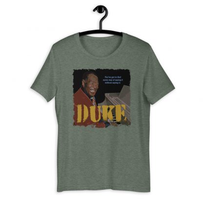 Duke Ellington Jazz Wisdom Short-Sleeve Unisex T-Shirt - Image 4