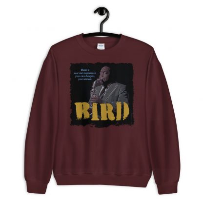 Charlie Parker Jazz Wisdom Unisex Sweatshirt - Image 5