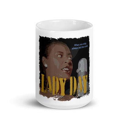 Billie Holiday Jazz Wisdom Mug - Image 2